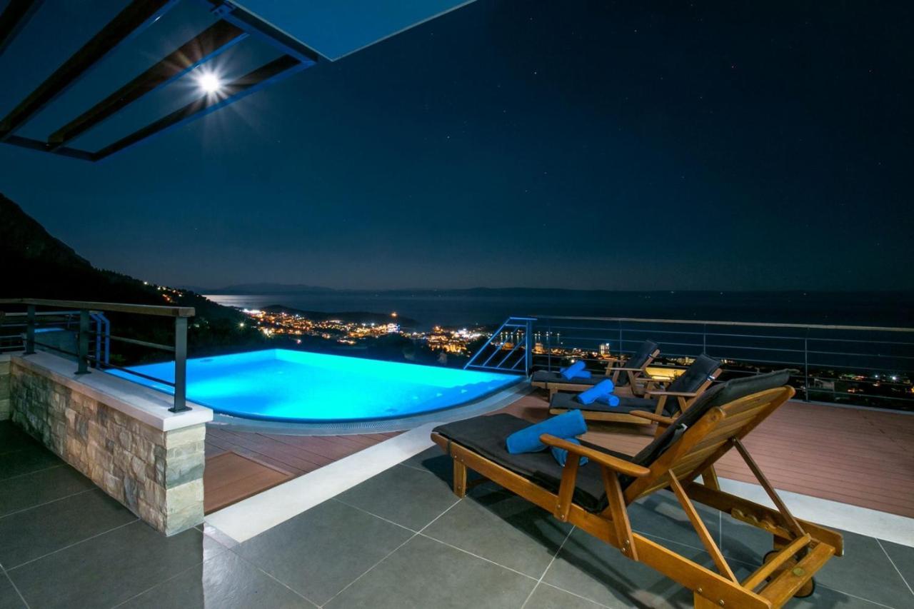 Villa View A Luxury In Makarska, Heated Private Pool, Jacuzzi, Gym Makarska